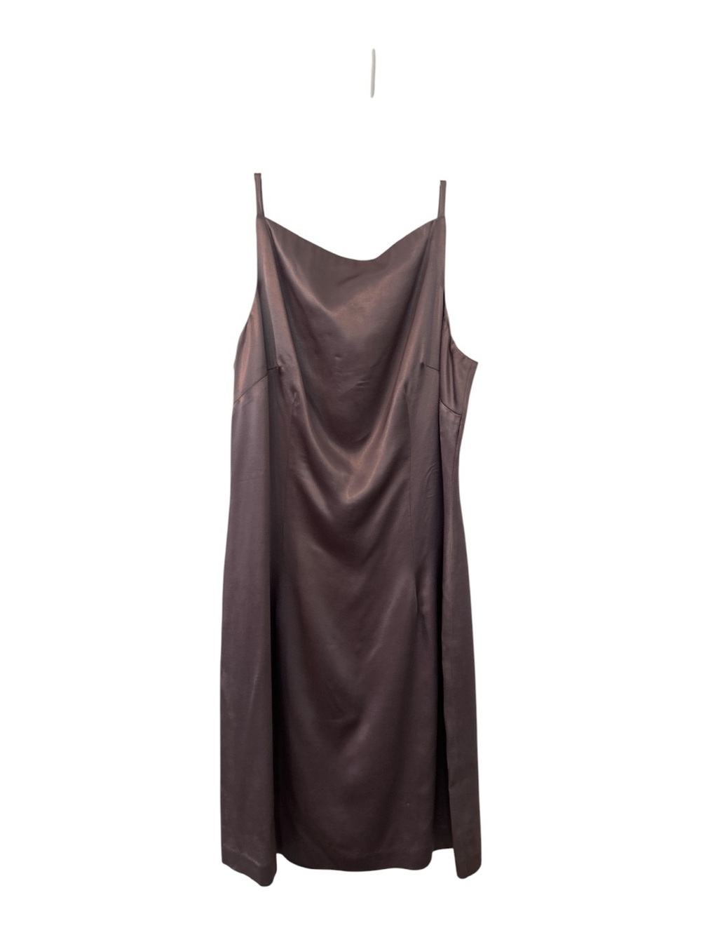 Laundry By Shelli Segal Satin Slip Dress in Mauve